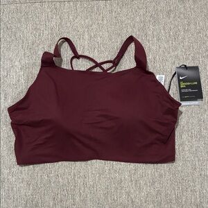 Nike Women's Deep Red Sports Bra